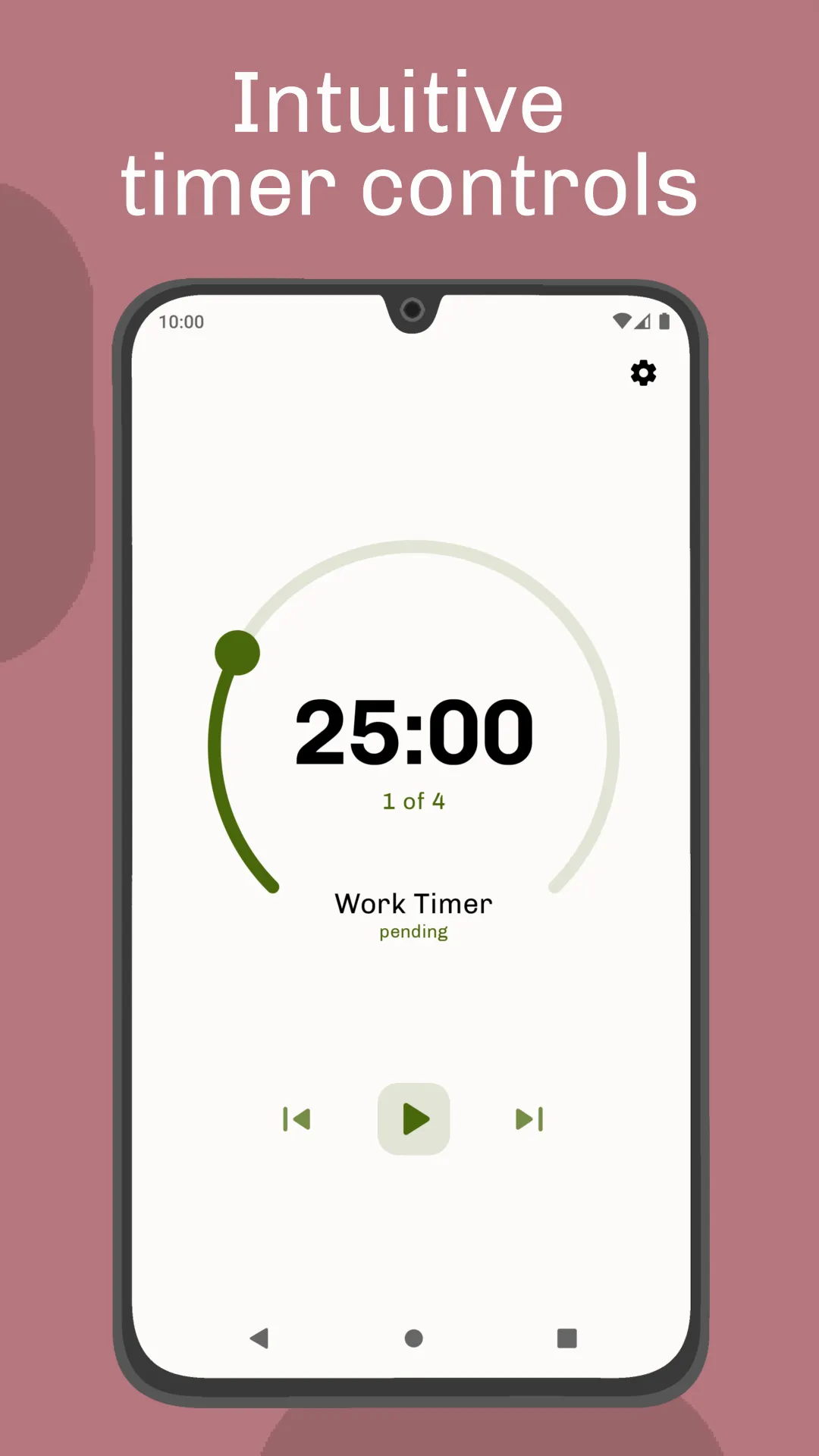 Refocus: Pomodoro Timer | Indus Appstore | Screenshot