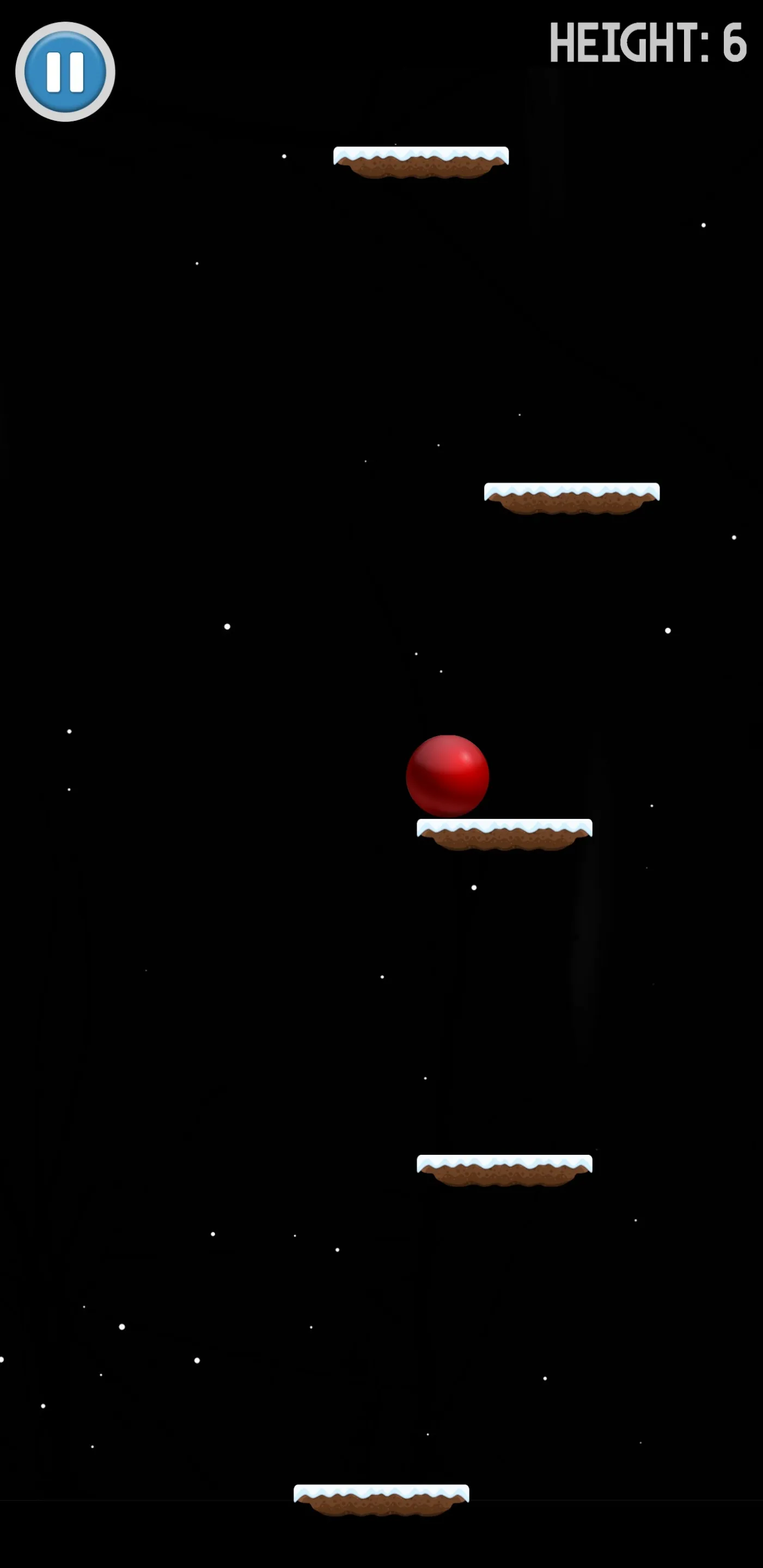 Red Ball - infinite icy tower | Indus Appstore | Screenshot