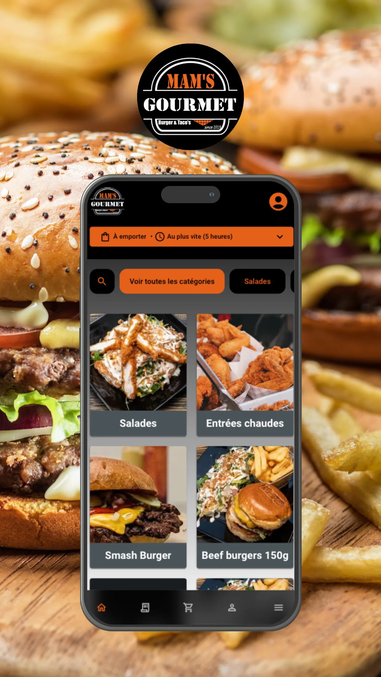 Mam's Burger | Indus Appstore | Screenshot