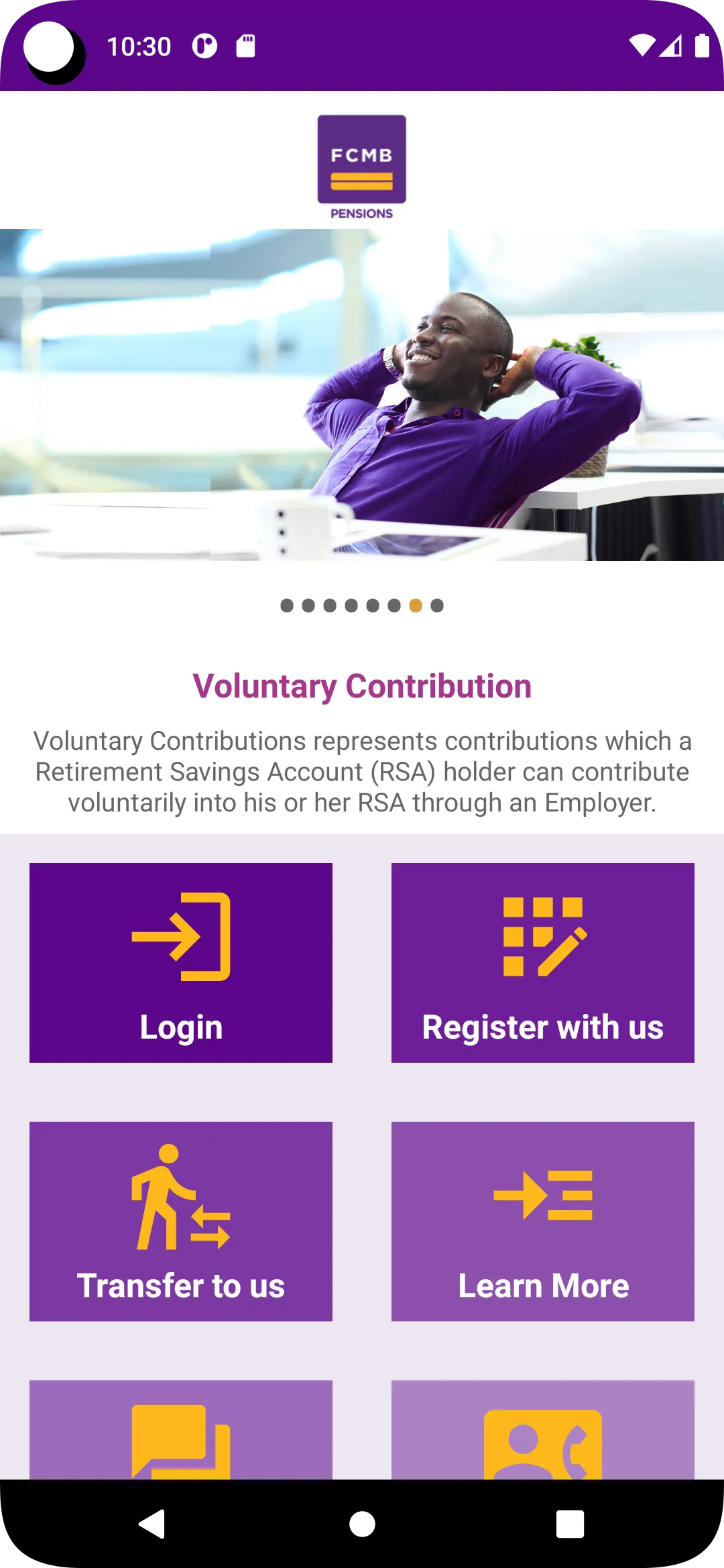 FCMB Pensions | Indus Appstore | Screenshot