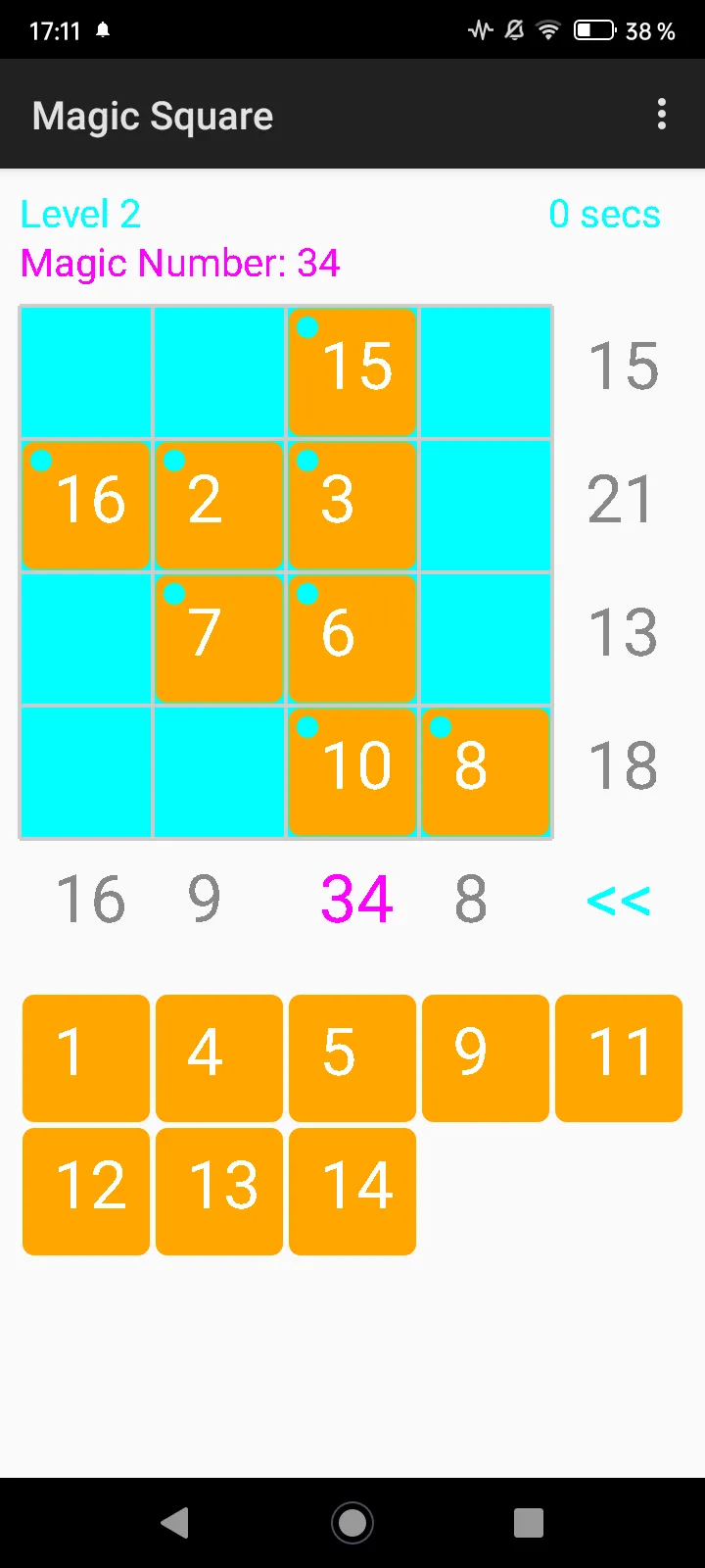 Magic Square - Math Game | Indus Appstore | Screenshot