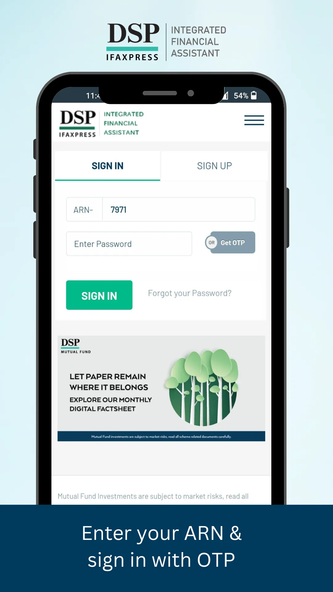 DSP IFAXpress | Indus Appstore | Screenshot