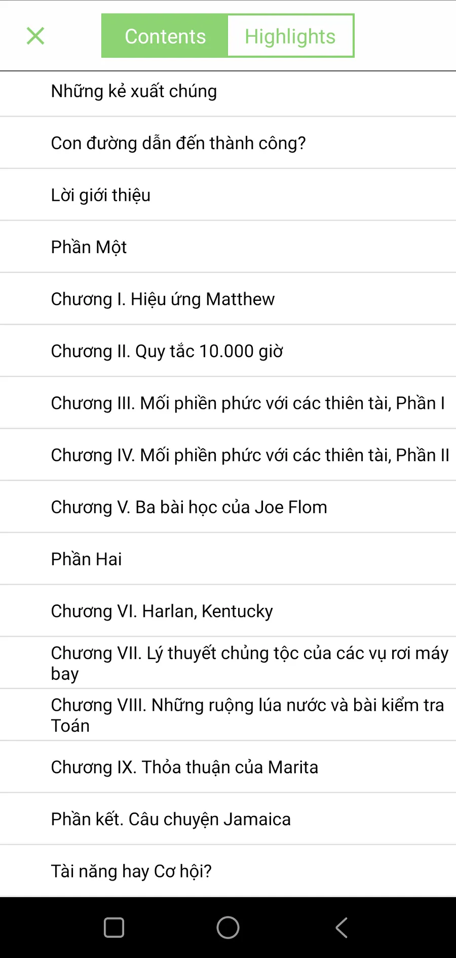 Những kẻ xuất chúng - Sách đọc | Indus Appstore | Screenshot