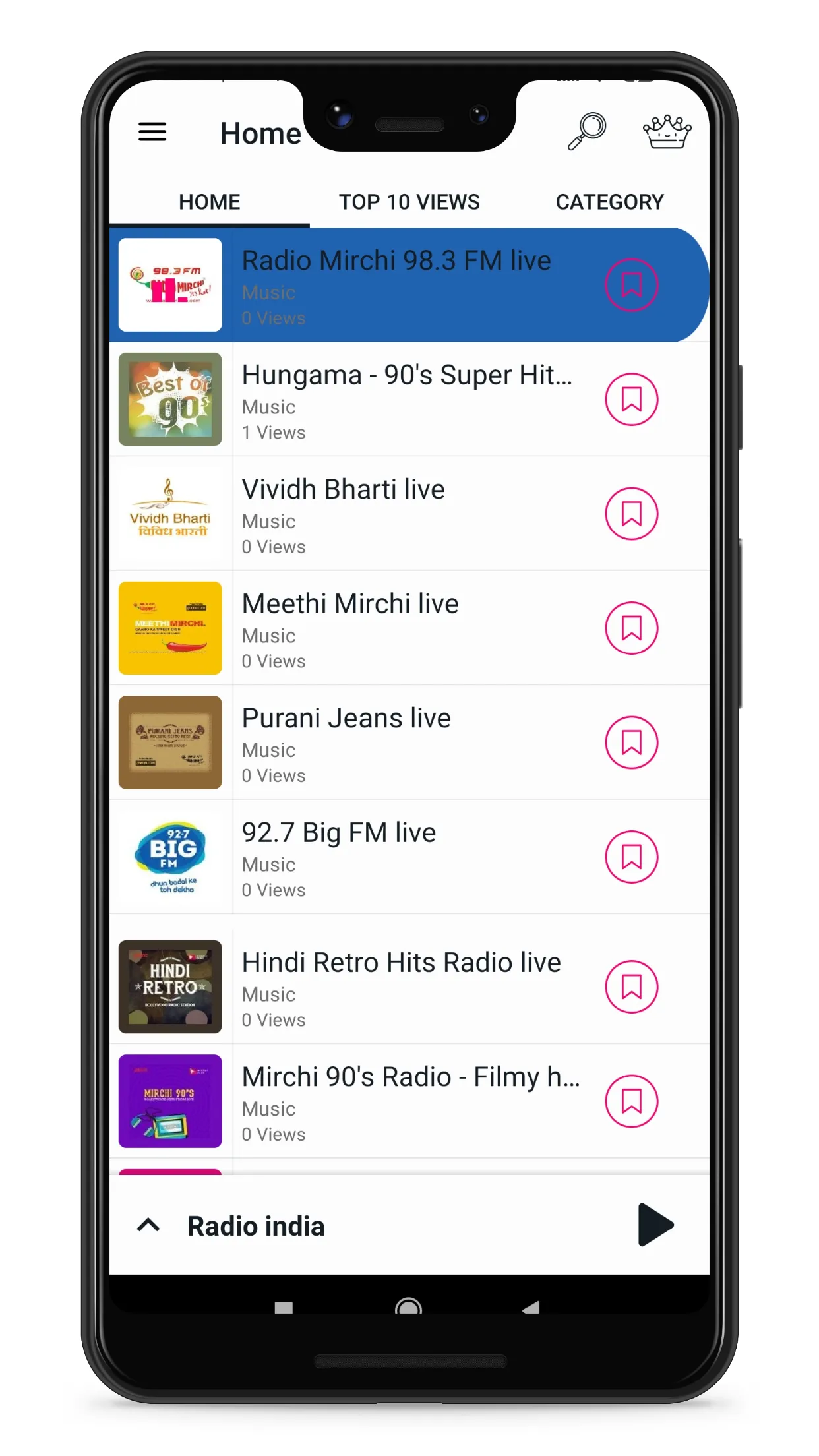 India Radio FM | Indus Appstore | Screenshot