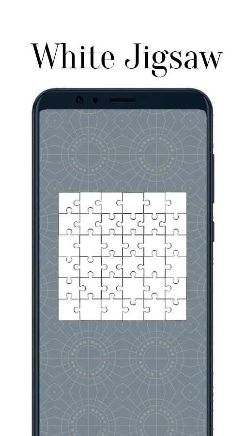 Zen Jigsaw - White Puzzle | Indus Appstore | Screenshot