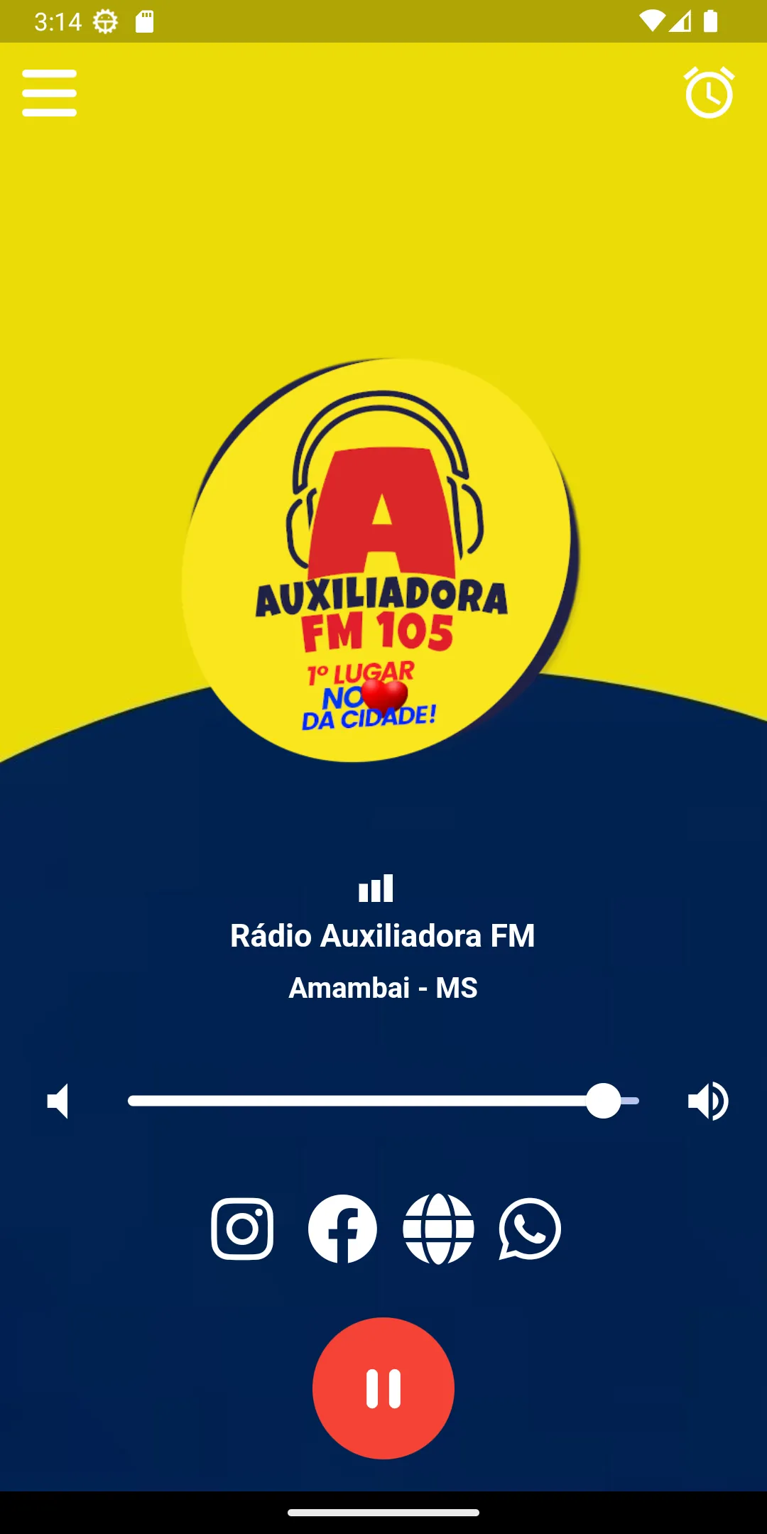 Rádio Auxiliadora - Amambai-MS | Indus Appstore | Screenshot