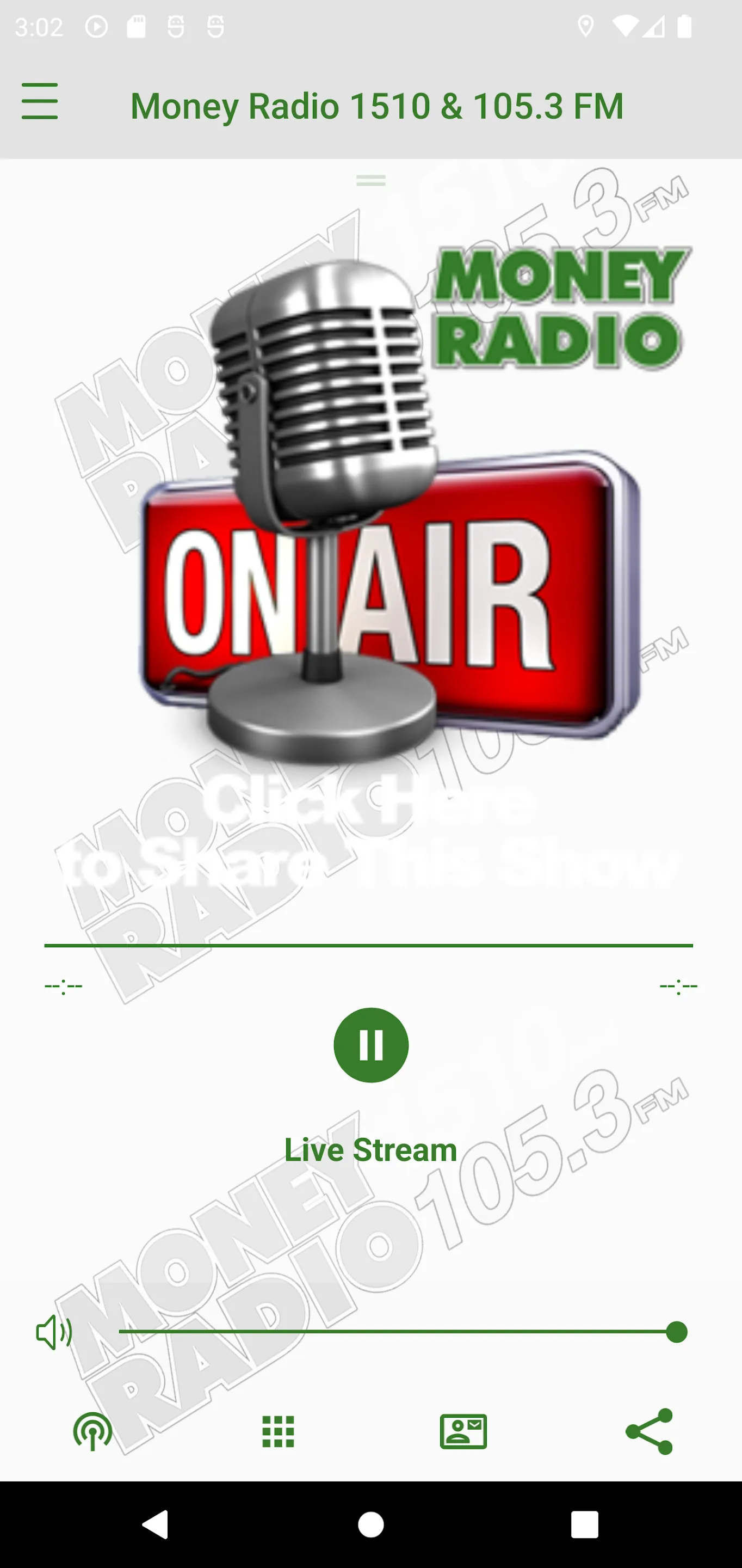 Money Radio 1510 & 105.3 | Indus Appstore | Screenshot