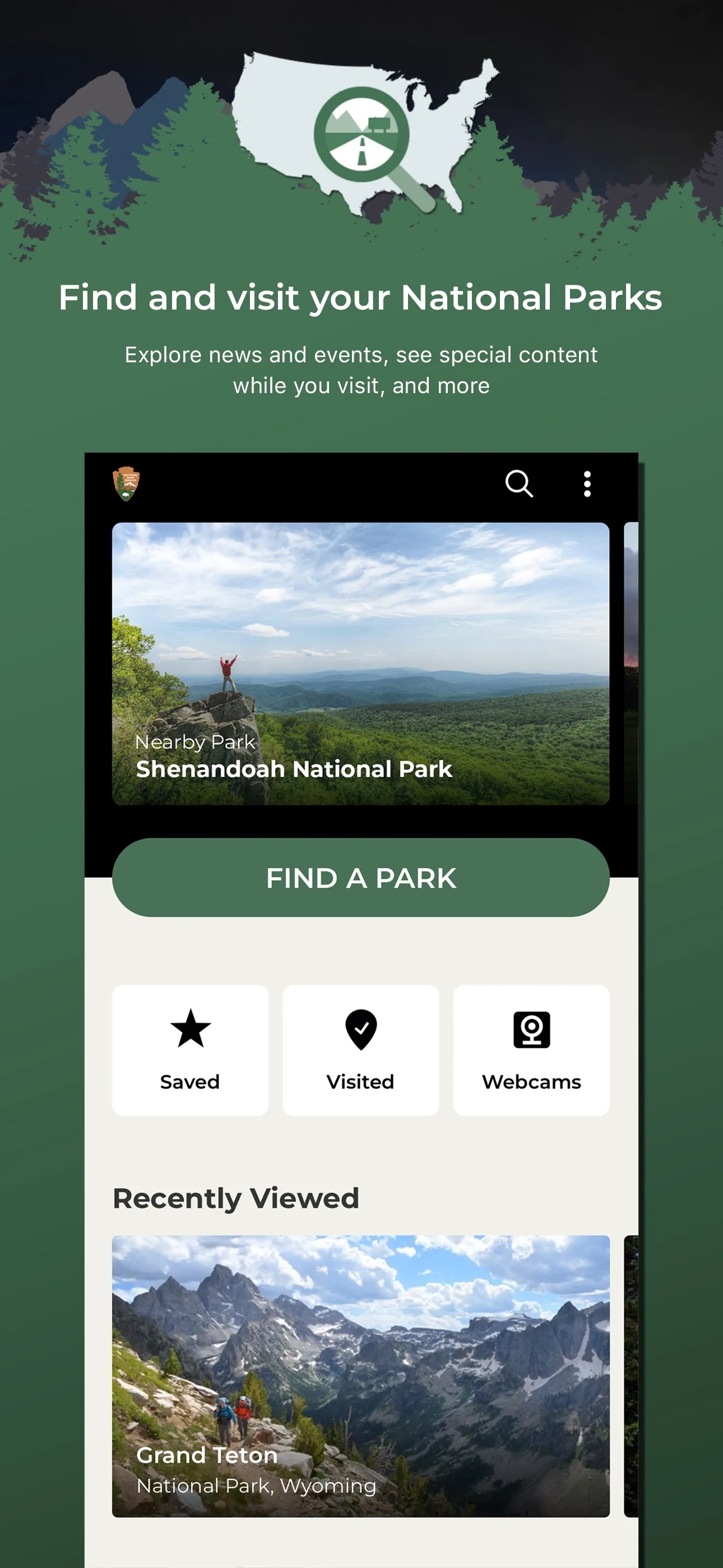 National Park Service | Indus Appstore | Screenshot