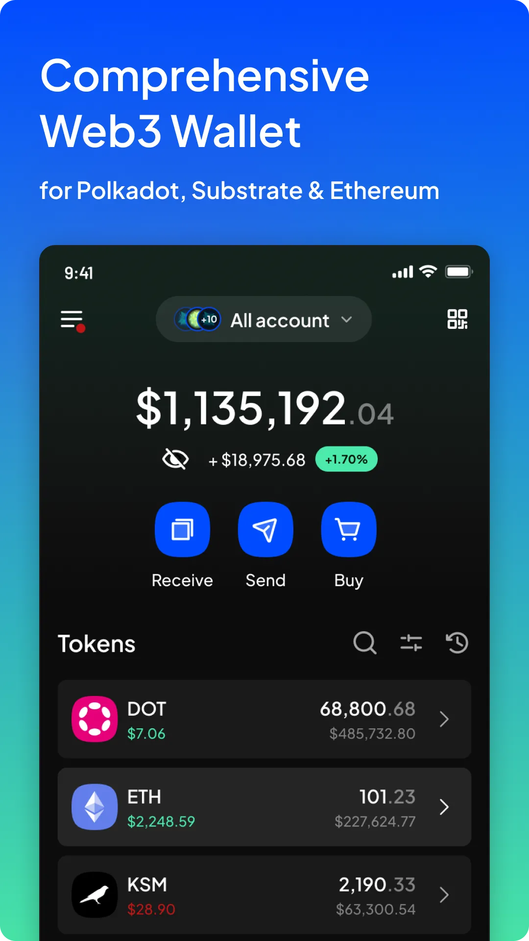 SubWallet - Polkadot Wallet | Indus Appstore | Screenshot