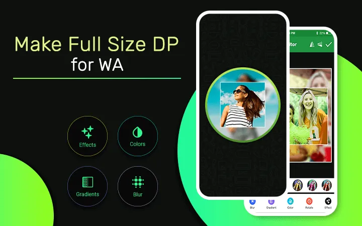 Make Full Size DP for WA | Indus Appstore | Screenshot