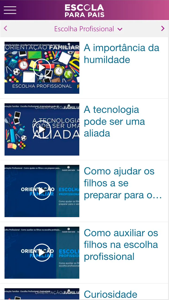 Escola para Pais - OPEE | Indus Appstore | Screenshot