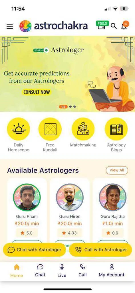 AstroChakra | Indus Appstore | Screenshot