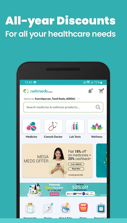 Netmeds - India Ki Pharmacy | Indus Appstore | Screenshot