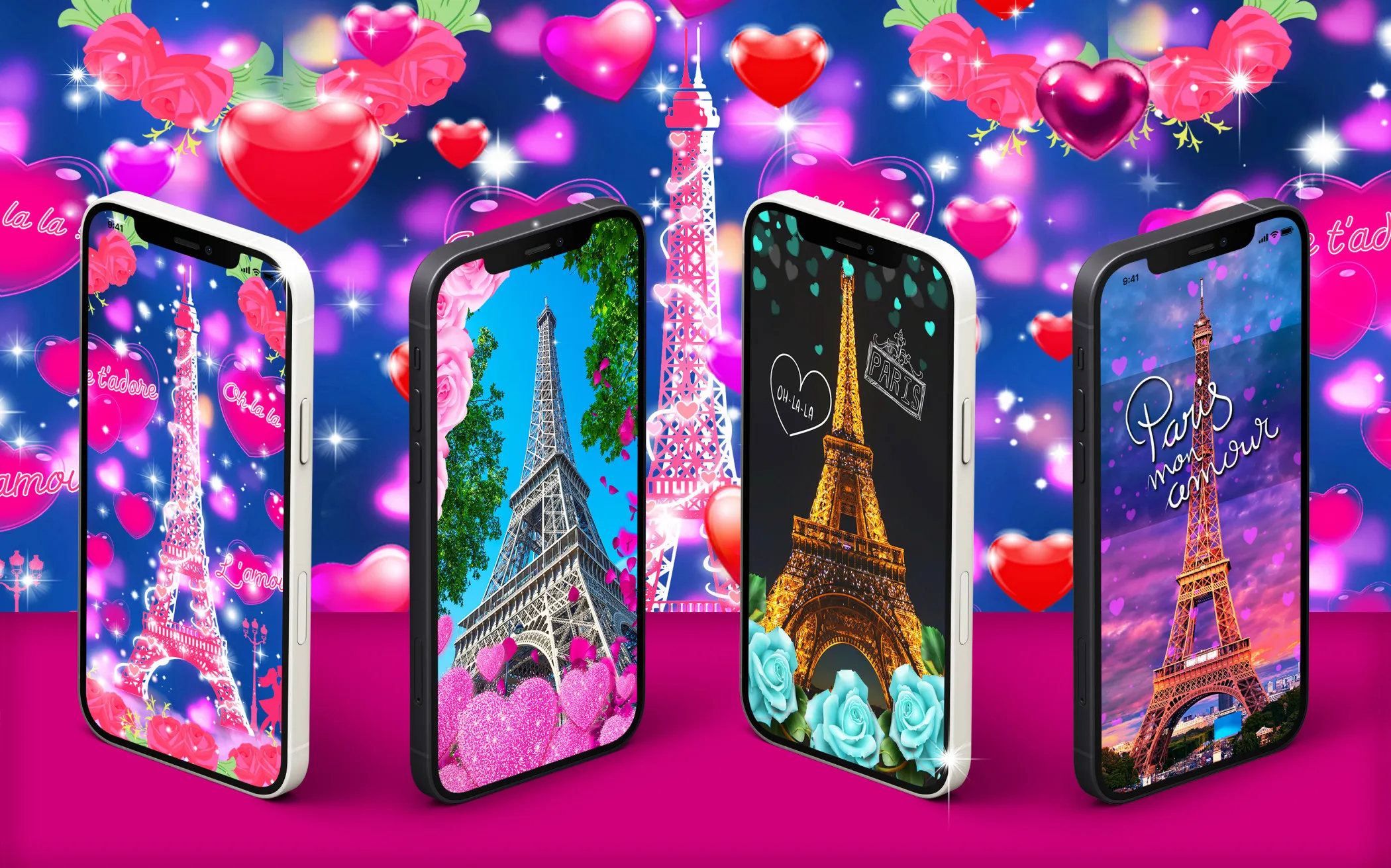 Paris love live wallpaper | Indus Appstore | Screenshot