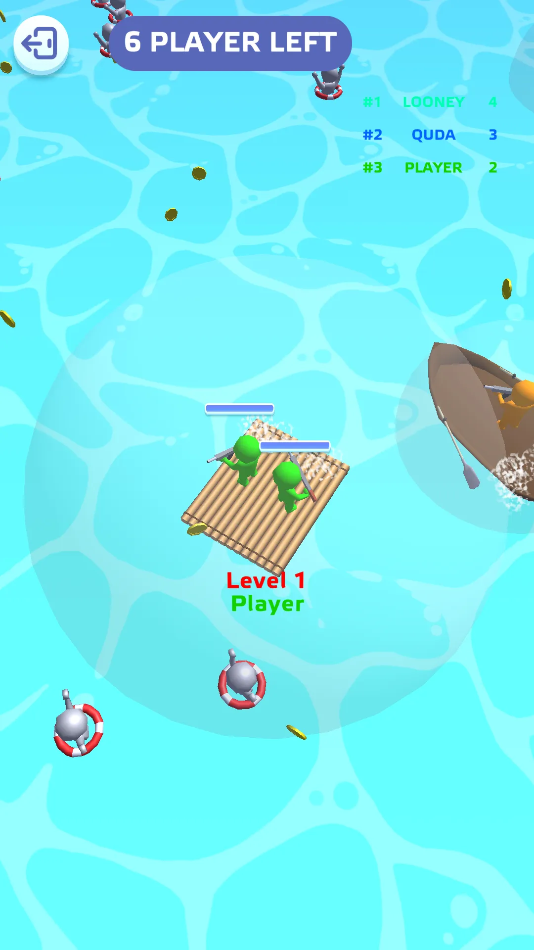 Raft Sea Wars io | Indus Appstore | Screenshot