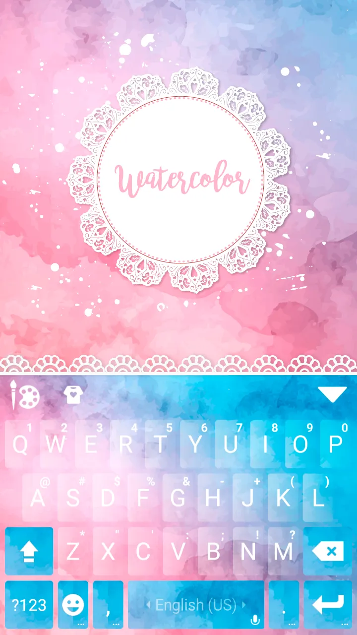 Pastel Color Keyboard | Indus Appstore | Screenshot