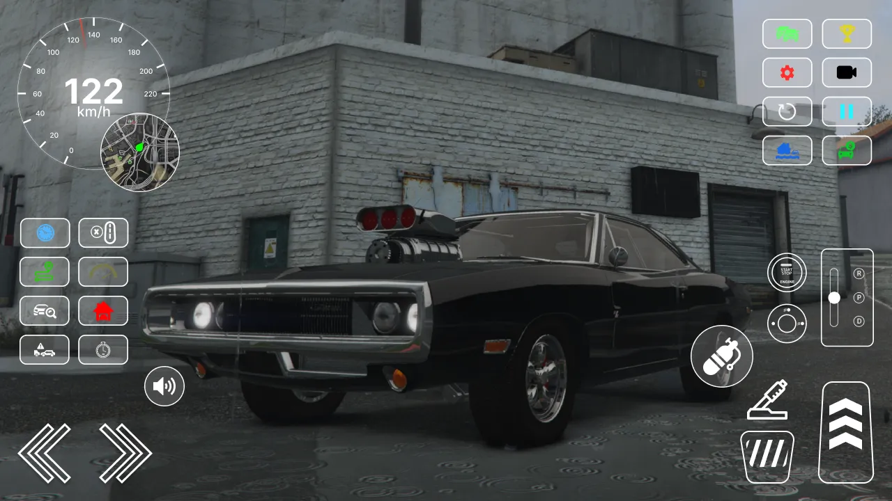 Charger Muscle Car : City Drag | Indus Appstore | Screenshot