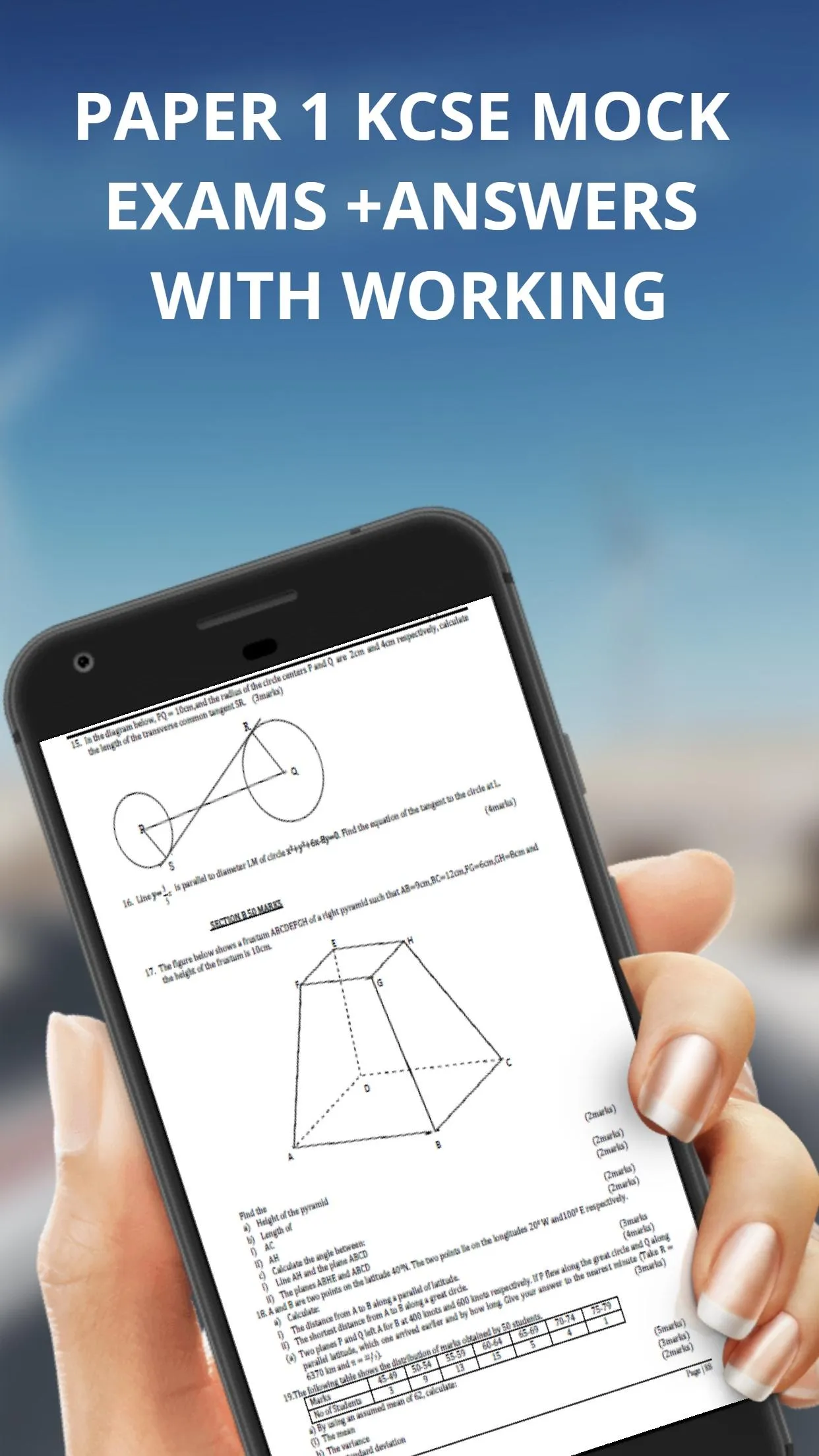 Kcse Maths Mock Exams +Answers | Indus Appstore | Screenshot