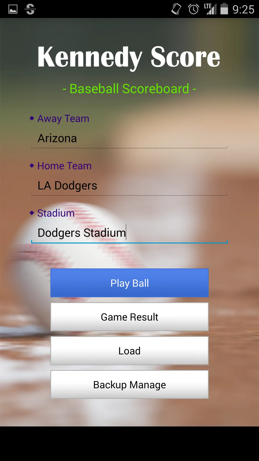 Kennedy Score - Baseball Score | Indus Appstore | Screenshot