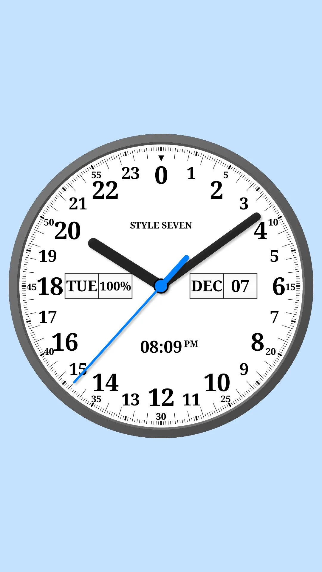 Analog Clock 24-7 | Indus Appstore | Screenshot