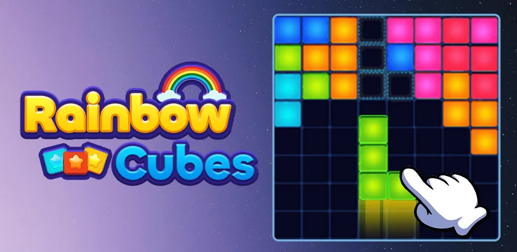 Rainbow Cubes: Block Puzzle | Indus Appstore | Screenshot