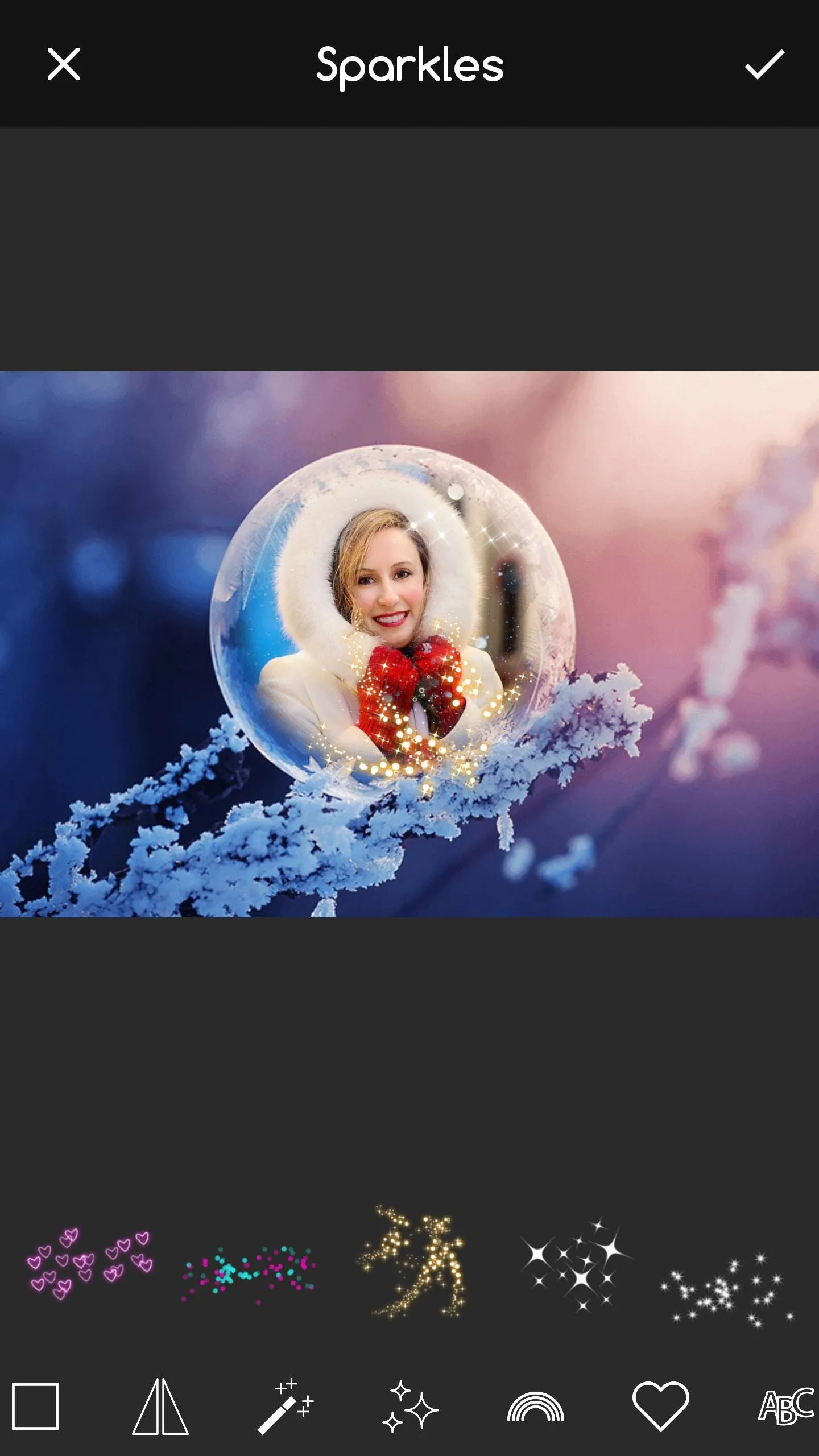 Crystal Ball Photo Frame | Indus Appstore | Screenshot