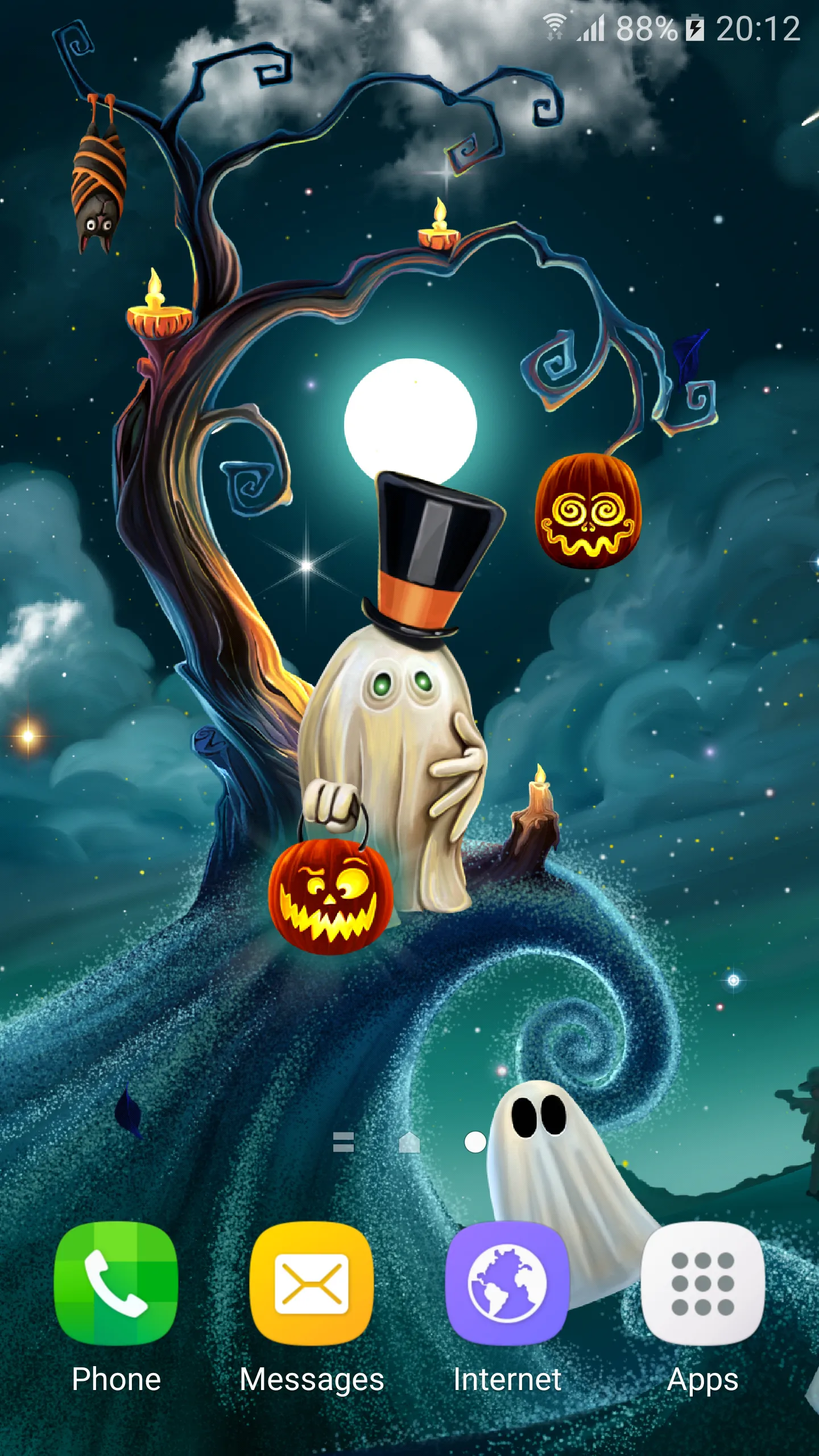 HD Halloween Live Wallpaper | Indus Appstore | Screenshot