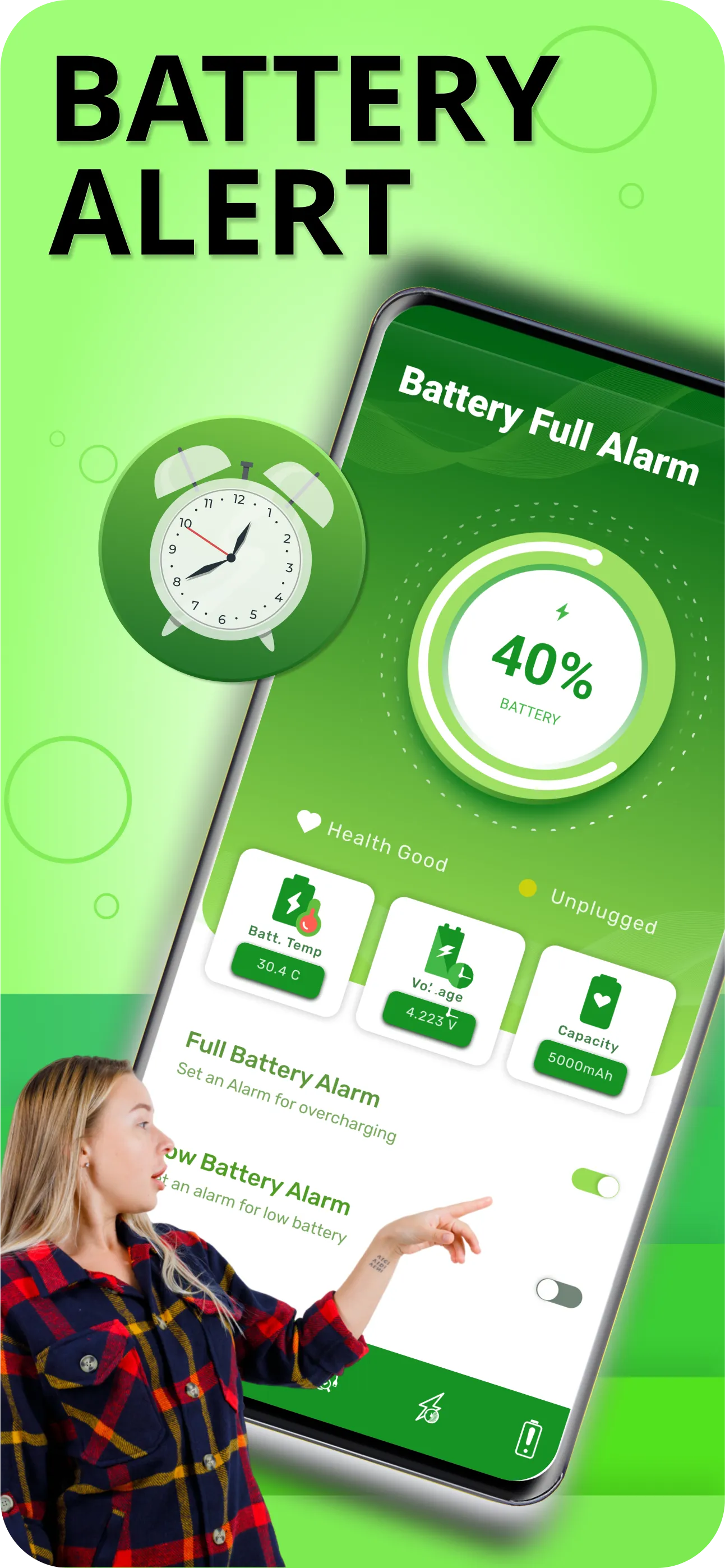 Battery Charging Alarm & Alert | Indus Appstore | Screenshot