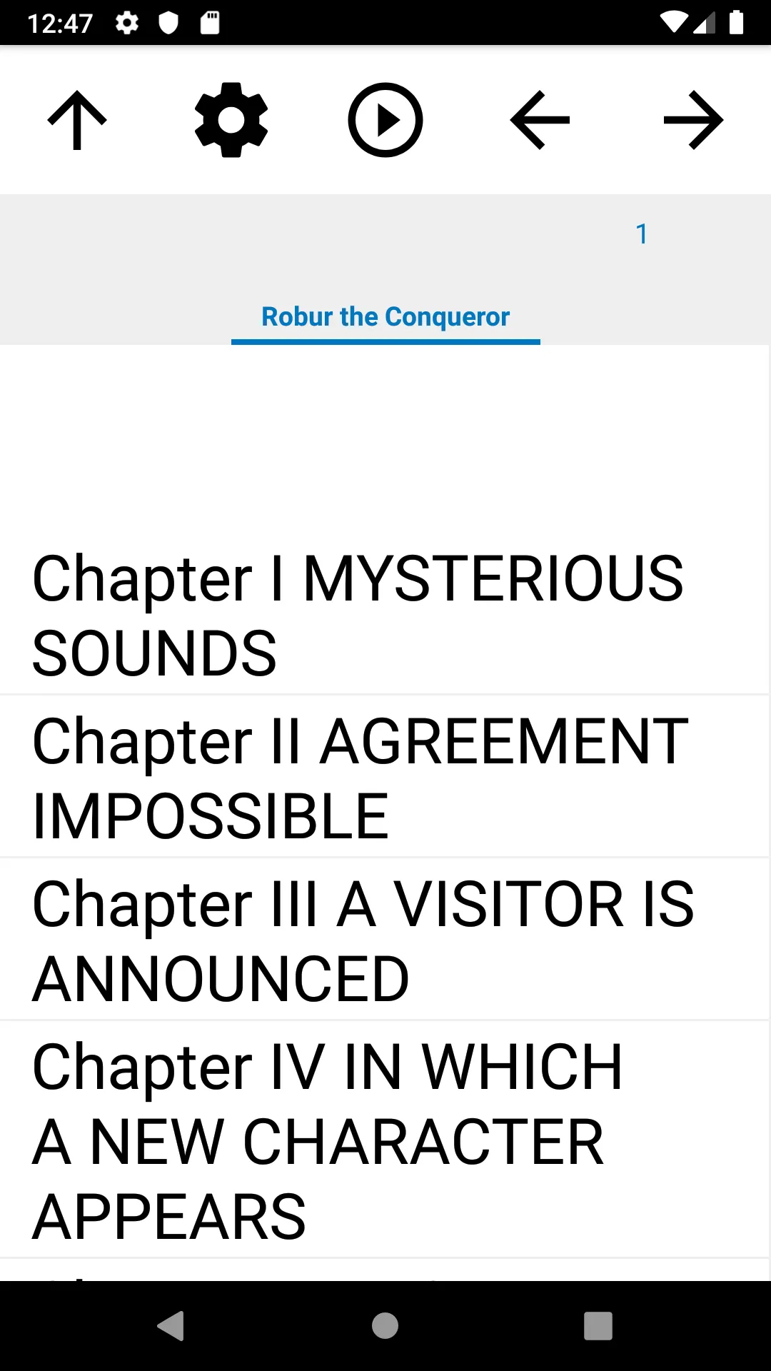 Book, Robur the Conqueror | Indus Appstore | Screenshot