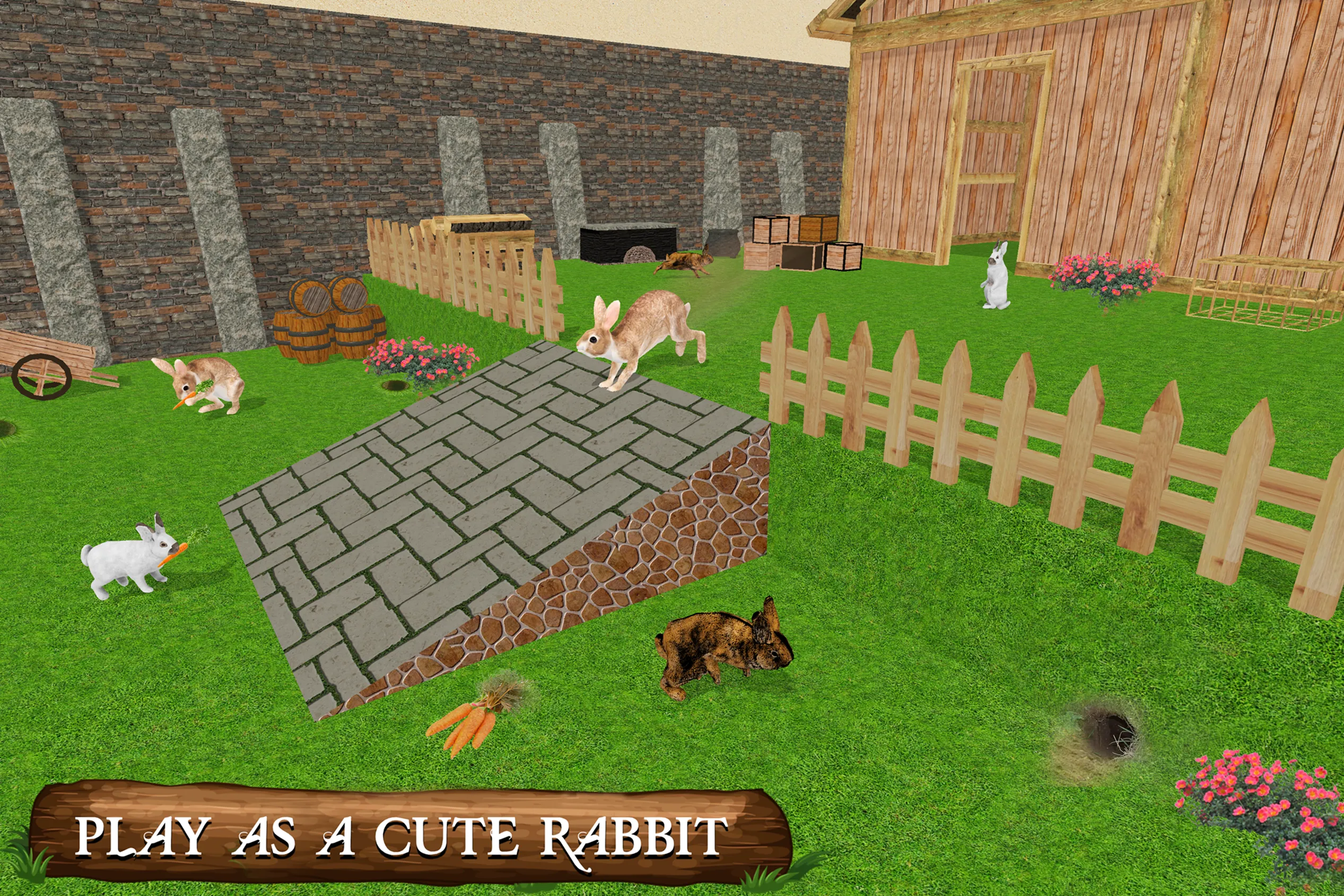 Ultimate Rabbit Simulator Game | Indus Appstore | Screenshot