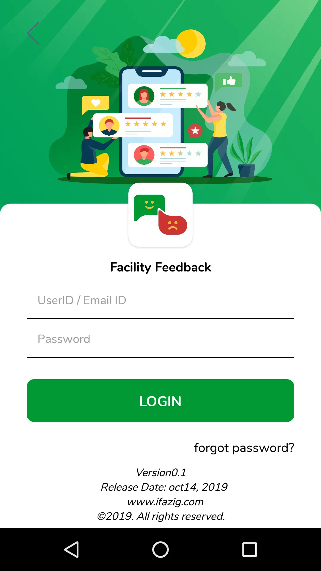 Facility Feedback | Indus Appstore | Screenshot