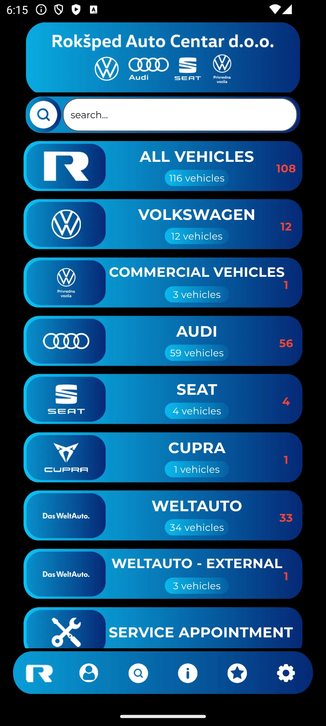 Rokšped Auto Centar | Indus Appstore | Screenshot