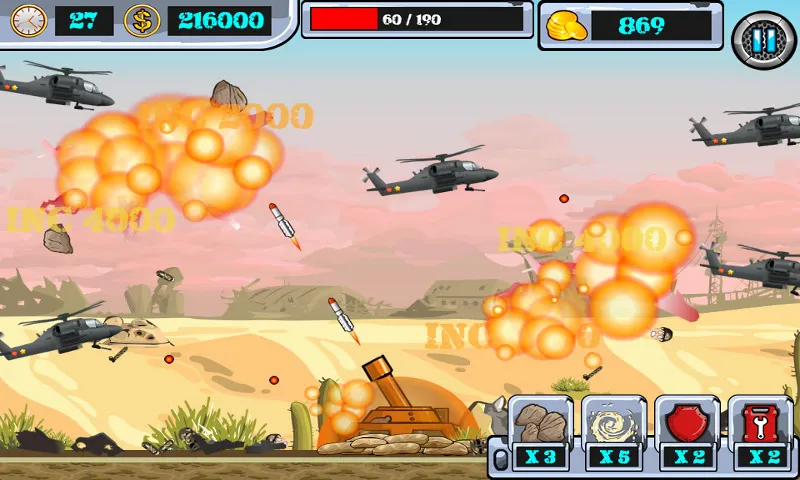 Heli Invasion 2 --Angry Rocket | Indus Appstore | Screenshot