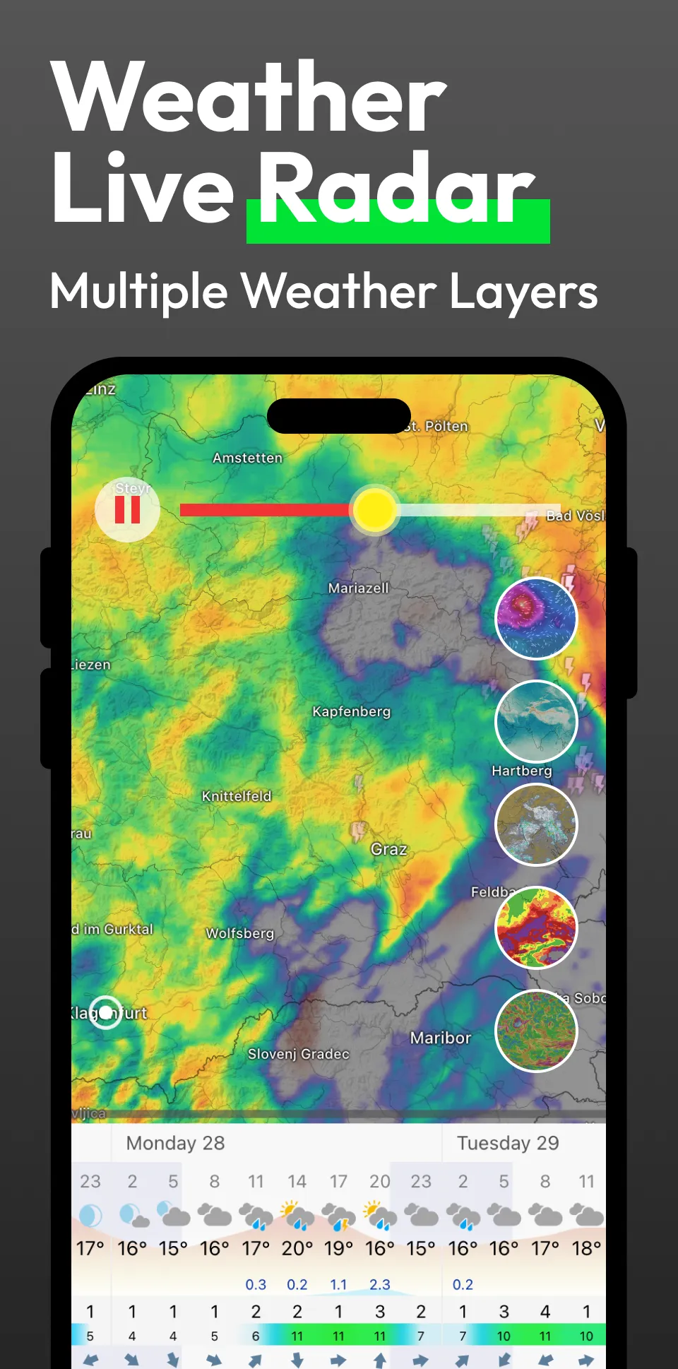 Flow Weather - Live Radar Home | Indus Appstore | Screenshot