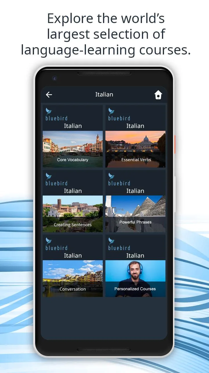 Learn 163 Languages | Bluebird | Indus Appstore | Screenshot