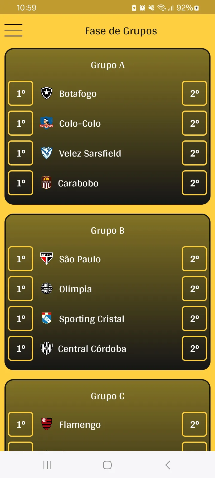 Libertadores Simulator | Indus Appstore | Screenshot