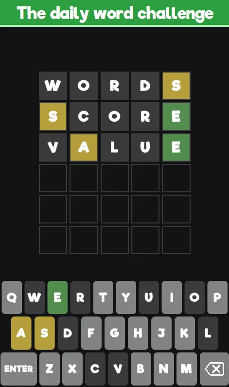 Worde - Word Guess Challenge | Indus Appstore | Screenshot