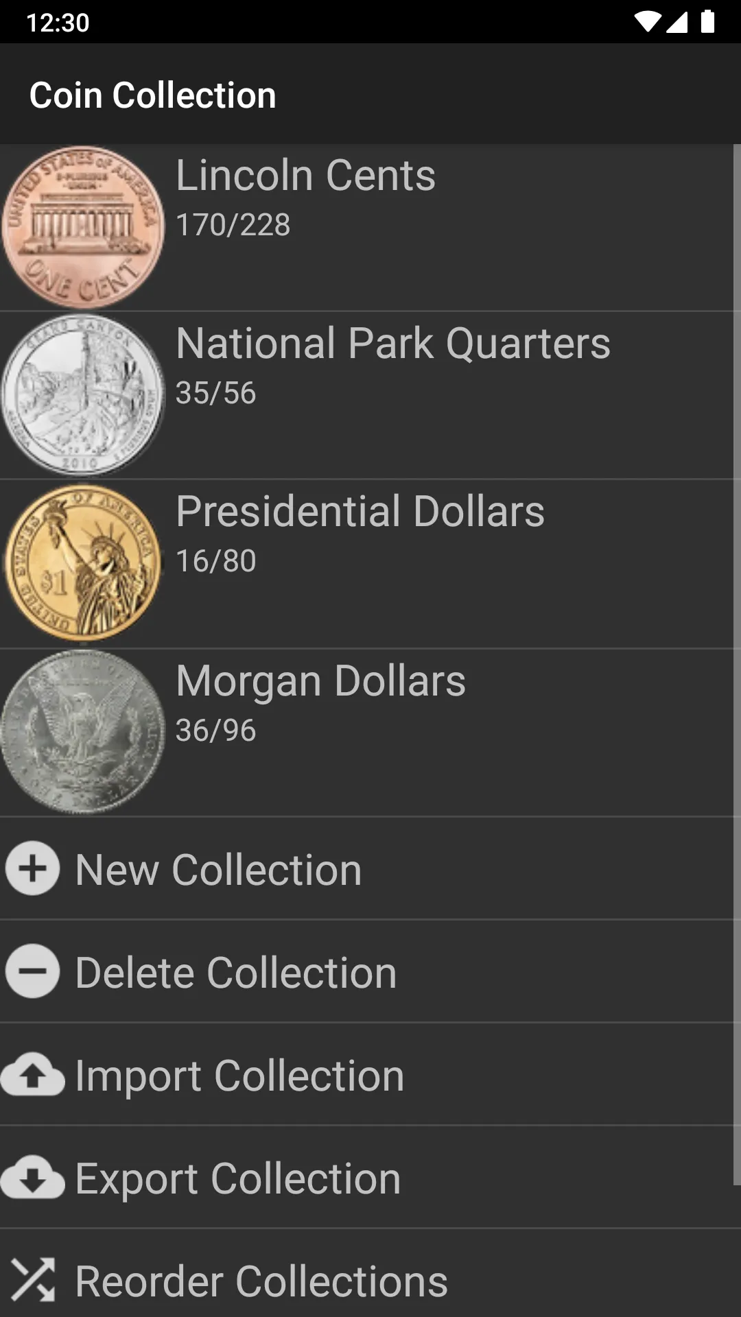 Coin Collection | Indus Appstore | Screenshot