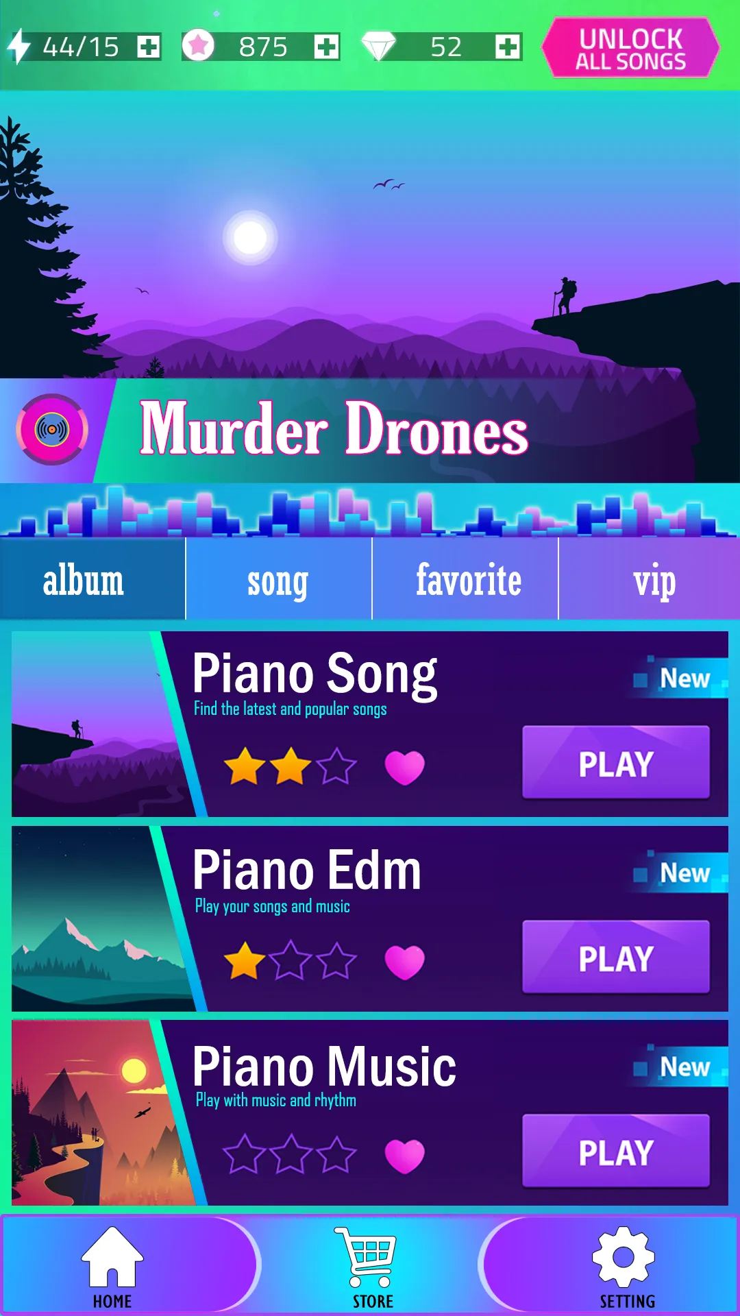 Murder Drones Piano Game | Indus Appstore | Screenshot