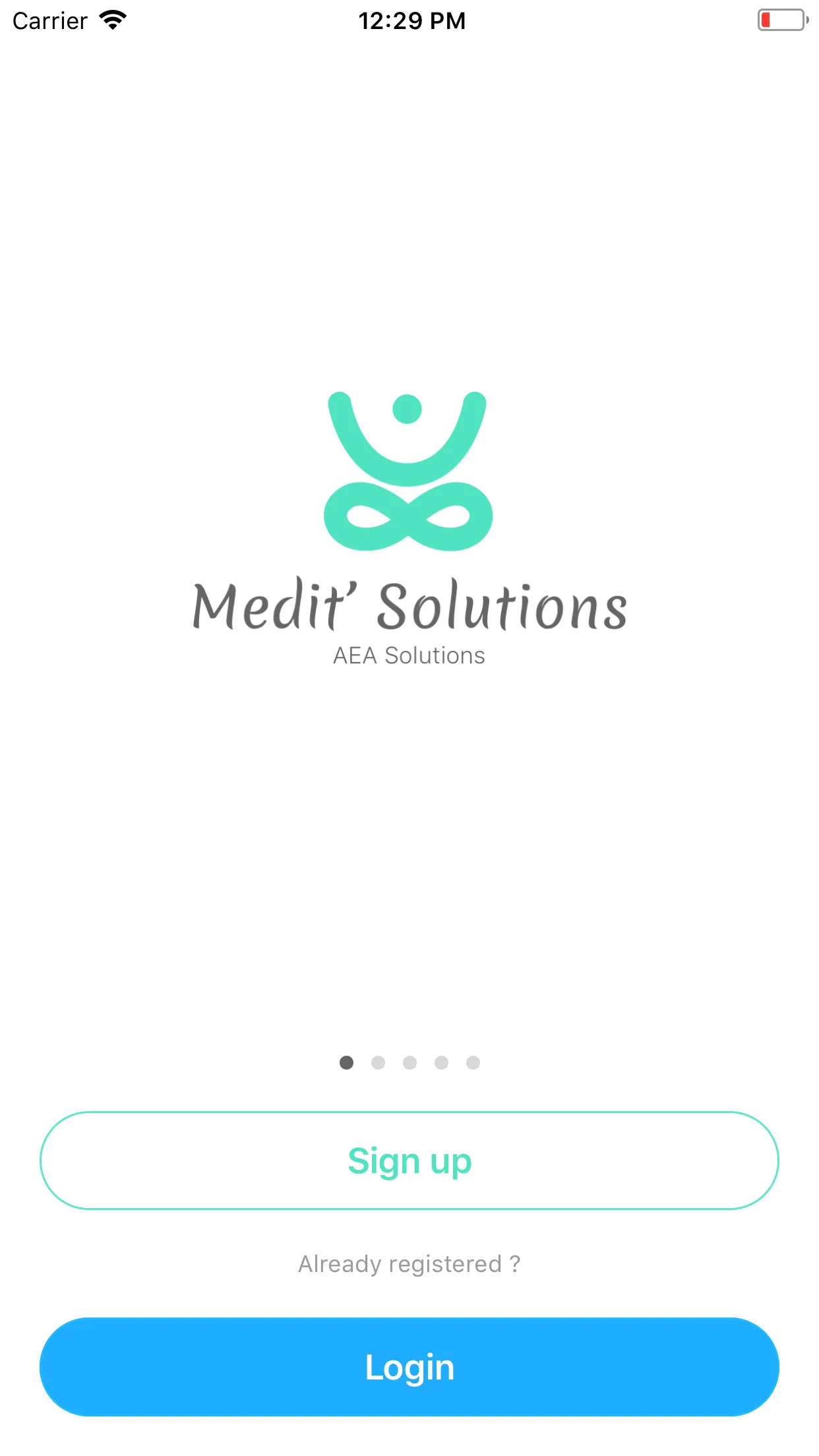 Meditate with Medit'Solutions | Indus Appstore | Screenshot