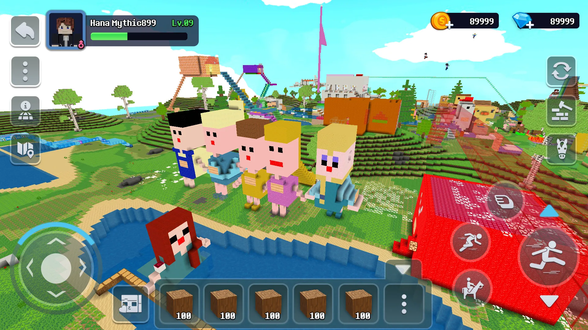 Mooncraft - Block City Crafter | Indus Appstore | Screenshot