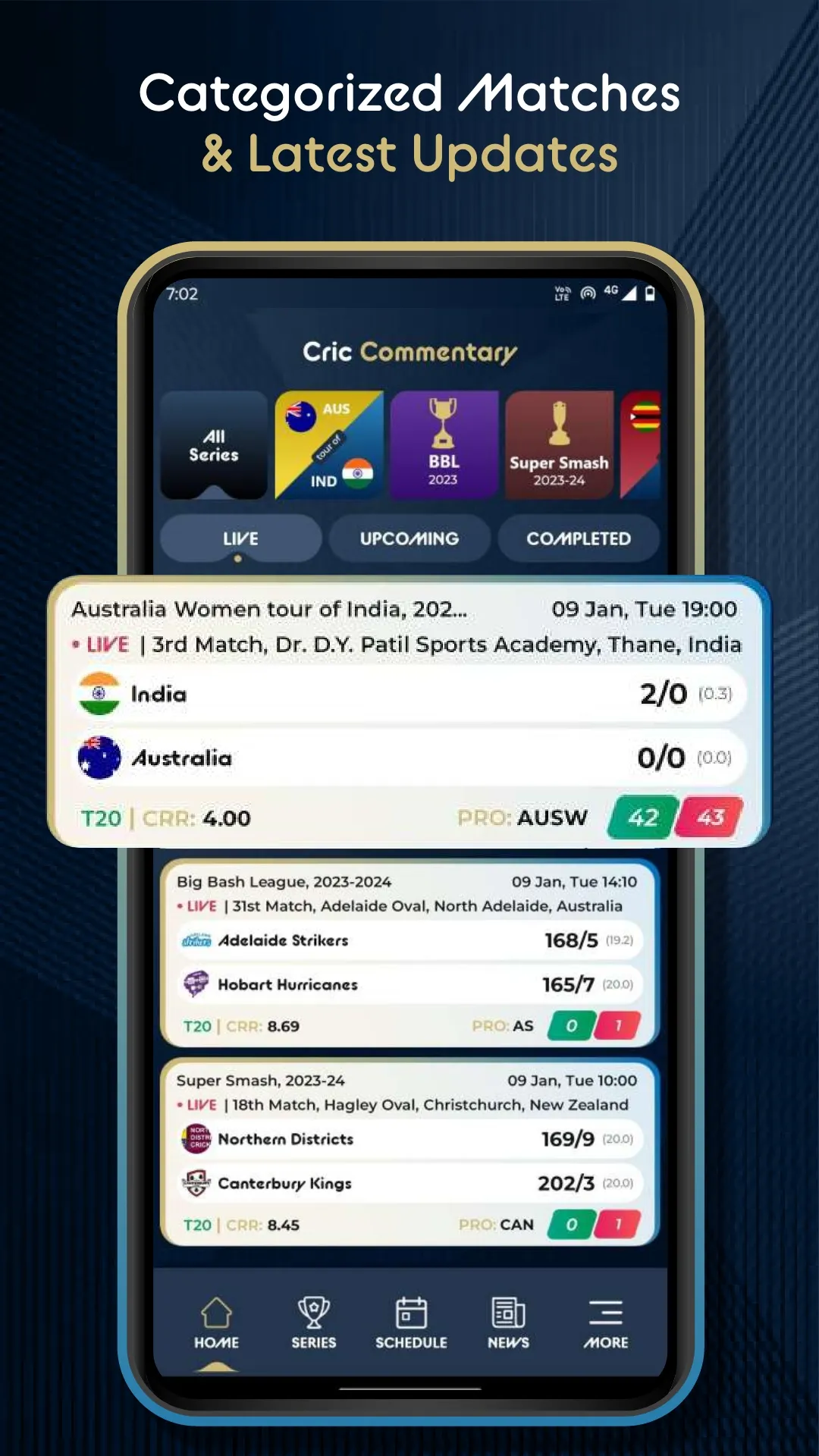 Cric Commentary - Live Line | Indus Appstore | Screenshot