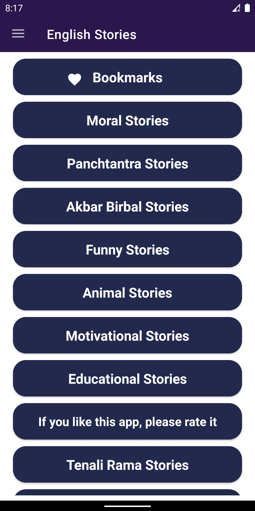 English Stories Offline Audio | Indus Appstore | Screenshot