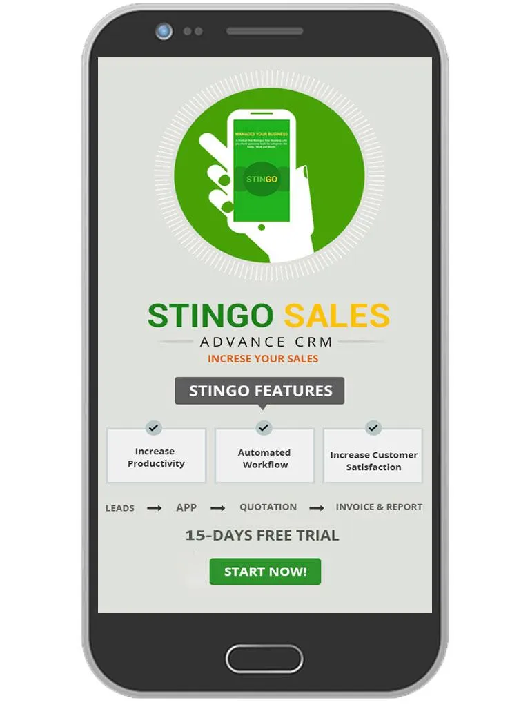 STINGO Cloud Telephony CRM | Indus Appstore | Screenshot