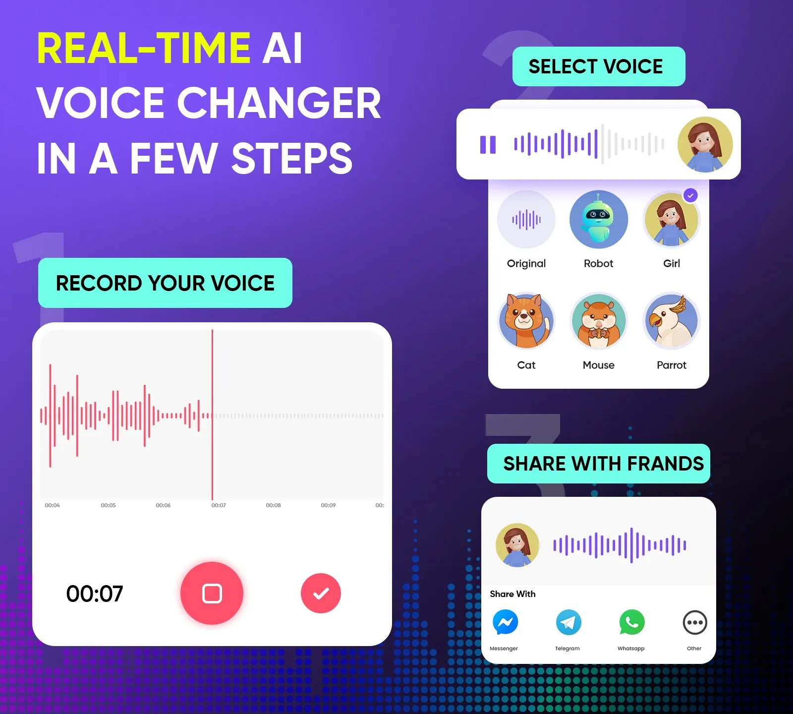 Funny Voice Changer App | Indus Appstore | Screenshot