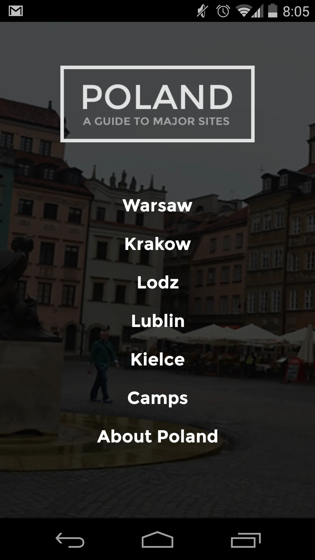 Poland A Guide to Major Cities | Indus Appstore | Screenshot