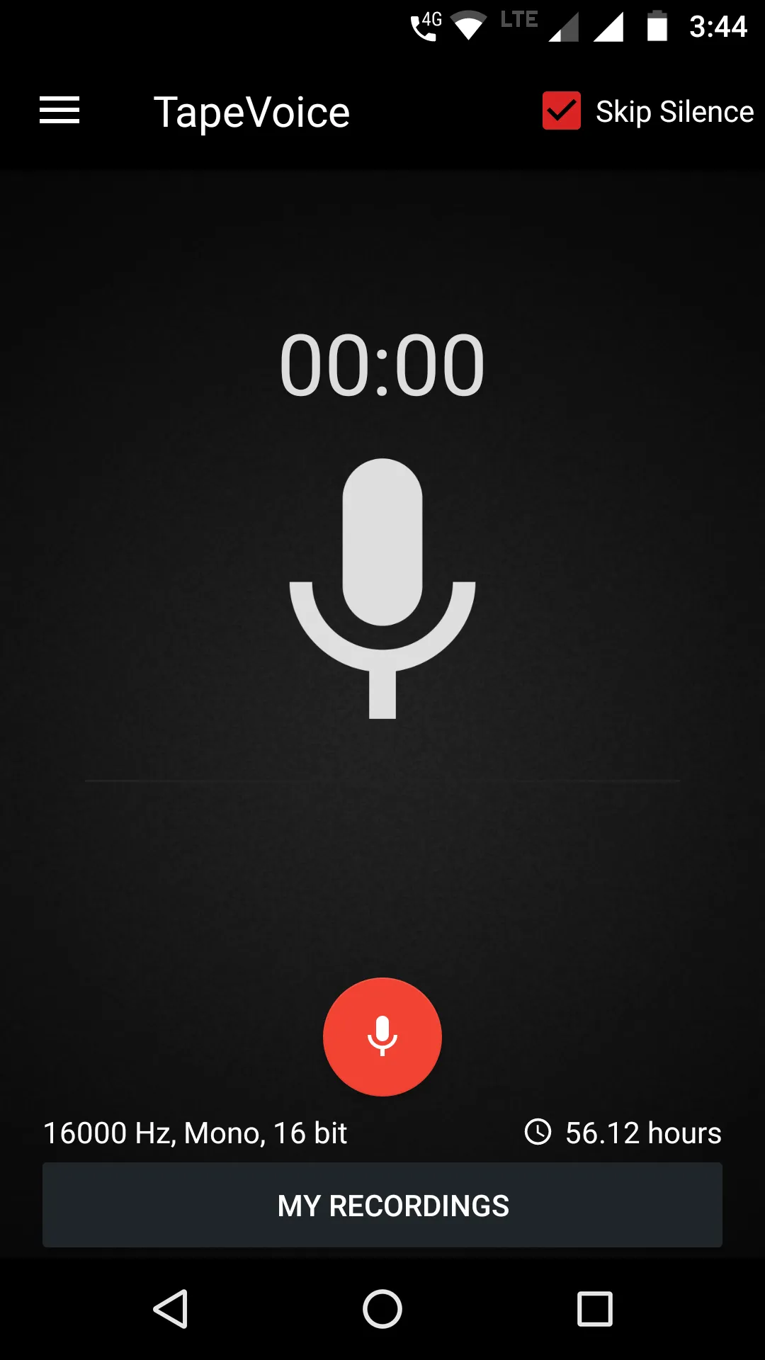 Smart Recorder : TapeVoice | Indus Appstore | Screenshot