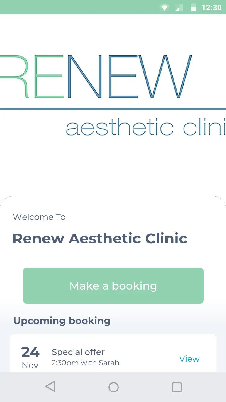 Renew Aesthetic Clinic | Indus Appstore | Screenshot