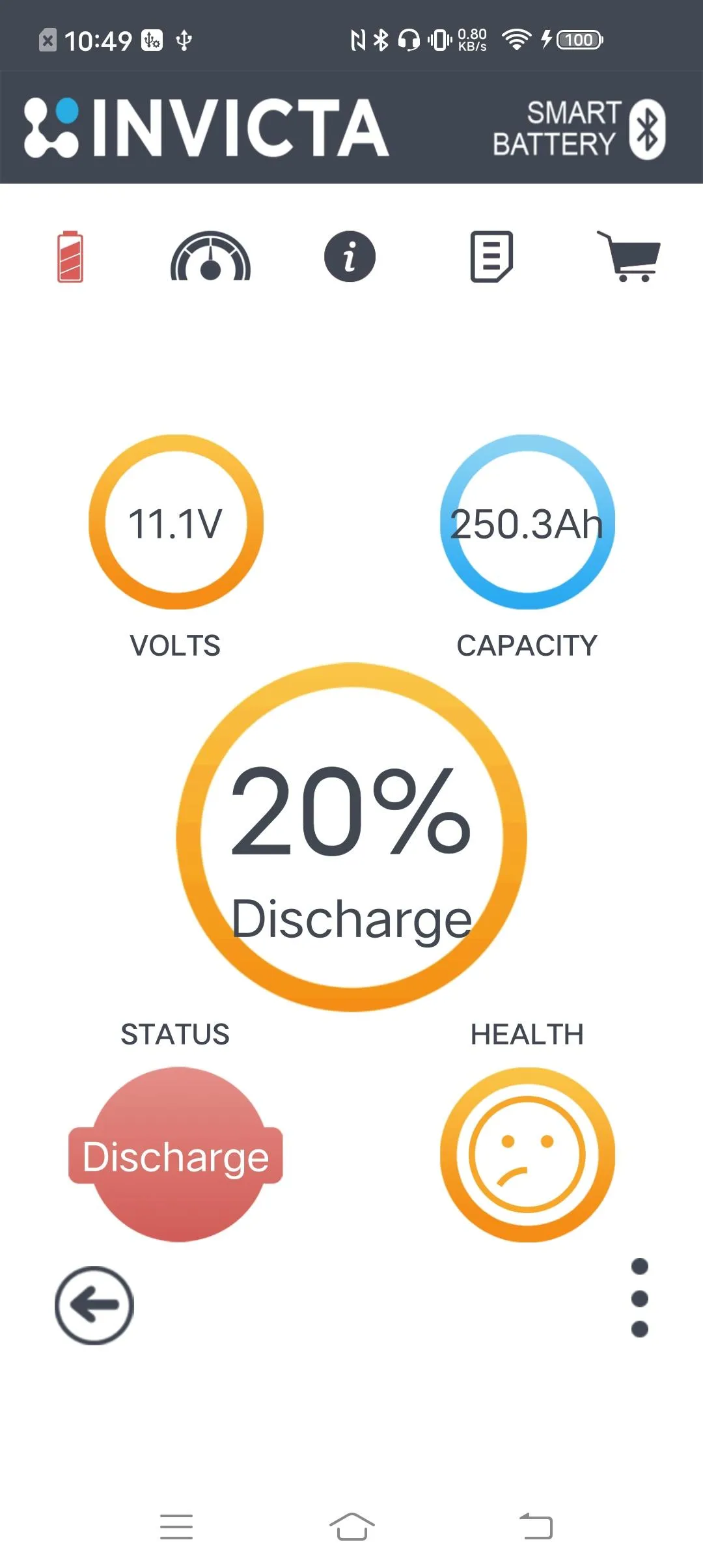 INVICTA Lithium | Indus Appstore | Screenshot