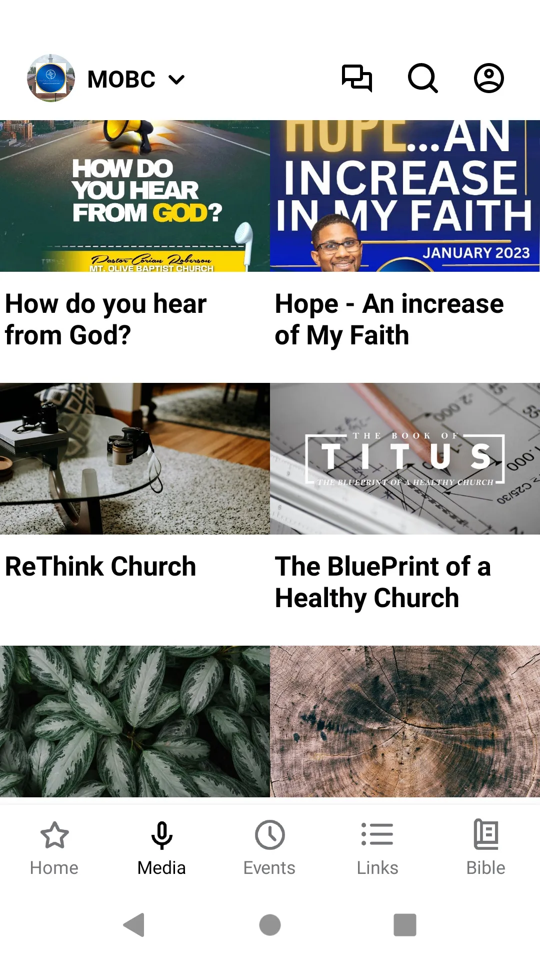 Mount Olive Baptist Church GA | Indus Appstore | Screenshot